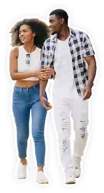 Couple Right Side